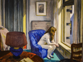 Hopper Painting Talking I - Featured image